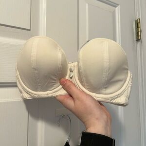 28DD Strapless Off White Curvy Kate Deco Convertible Bra